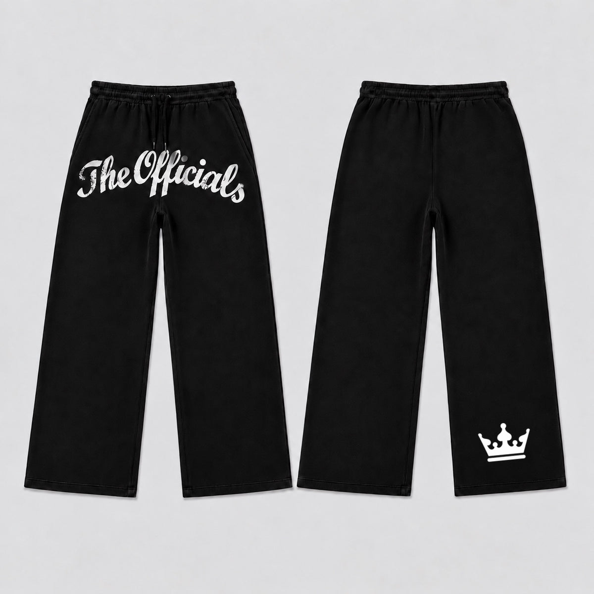 The Officials Signature - Wide Leg Sweatpants