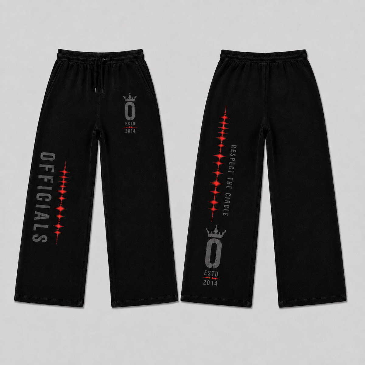 The Officials One Pulse - Wide Leg Sweatpants