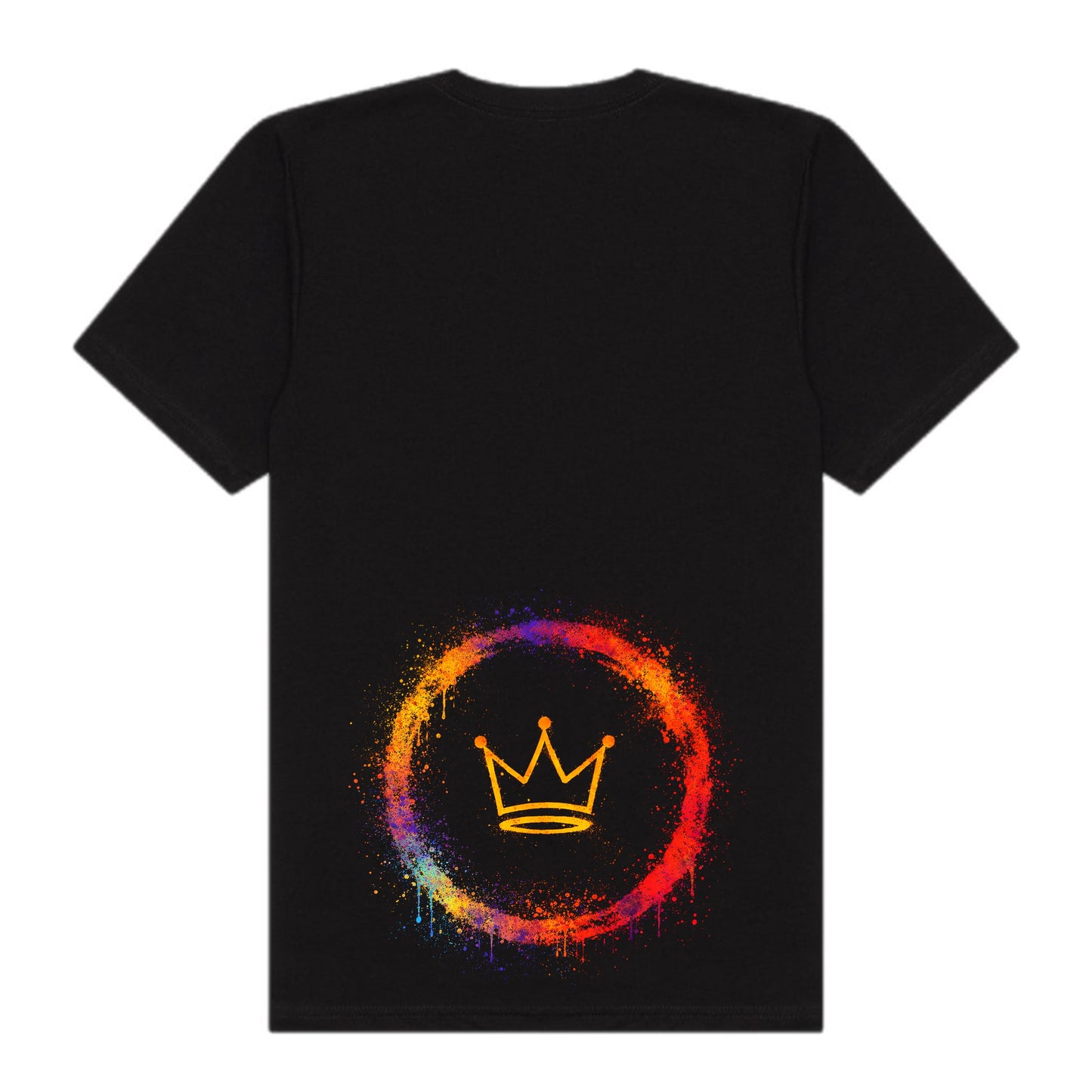 The Officials - Respect The Circle Tee - Inferno Splash