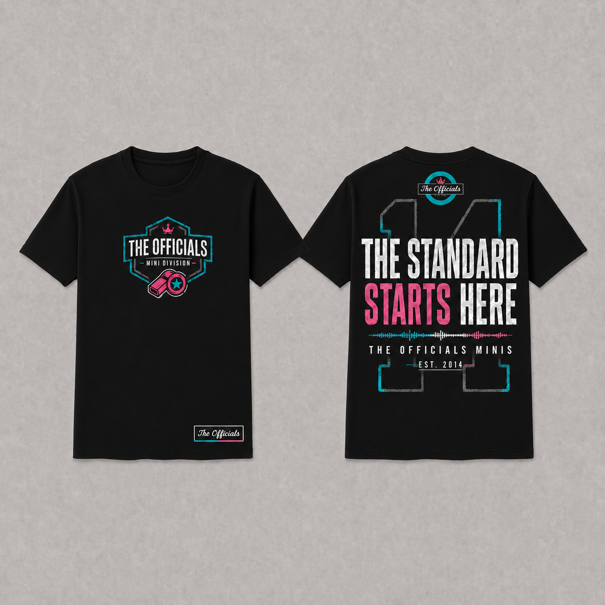 The Standard Starts Here - Minis Tee