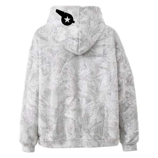 The Officials - Oversized Ghost Camo Hoodie