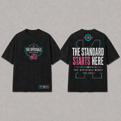 The Standard Starts Here - Minis Tee | Acid Wash
