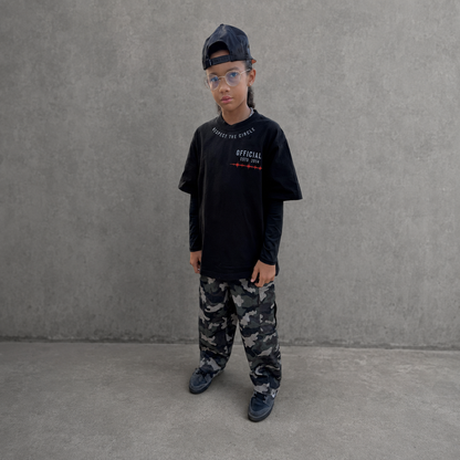 The Officials One Pulse Tee | Crop Heavy Cotton