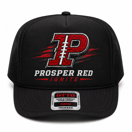 Prosper Red - Ignite Trucker Foam Hat