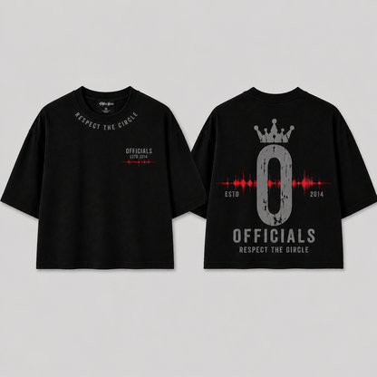 The Officials One Pulse Tee | Crop Heavy Cotton