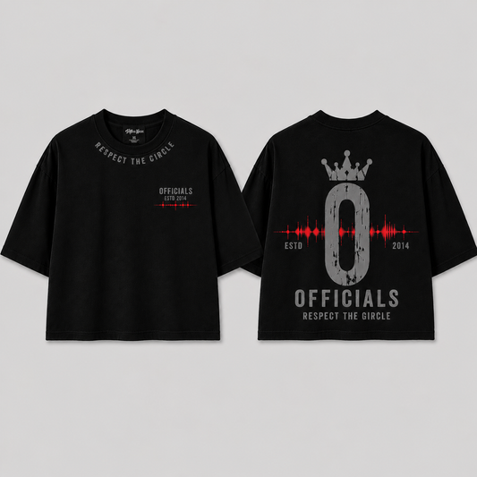 The Officials One Pulse Tee | Crop Heavy Cotton
