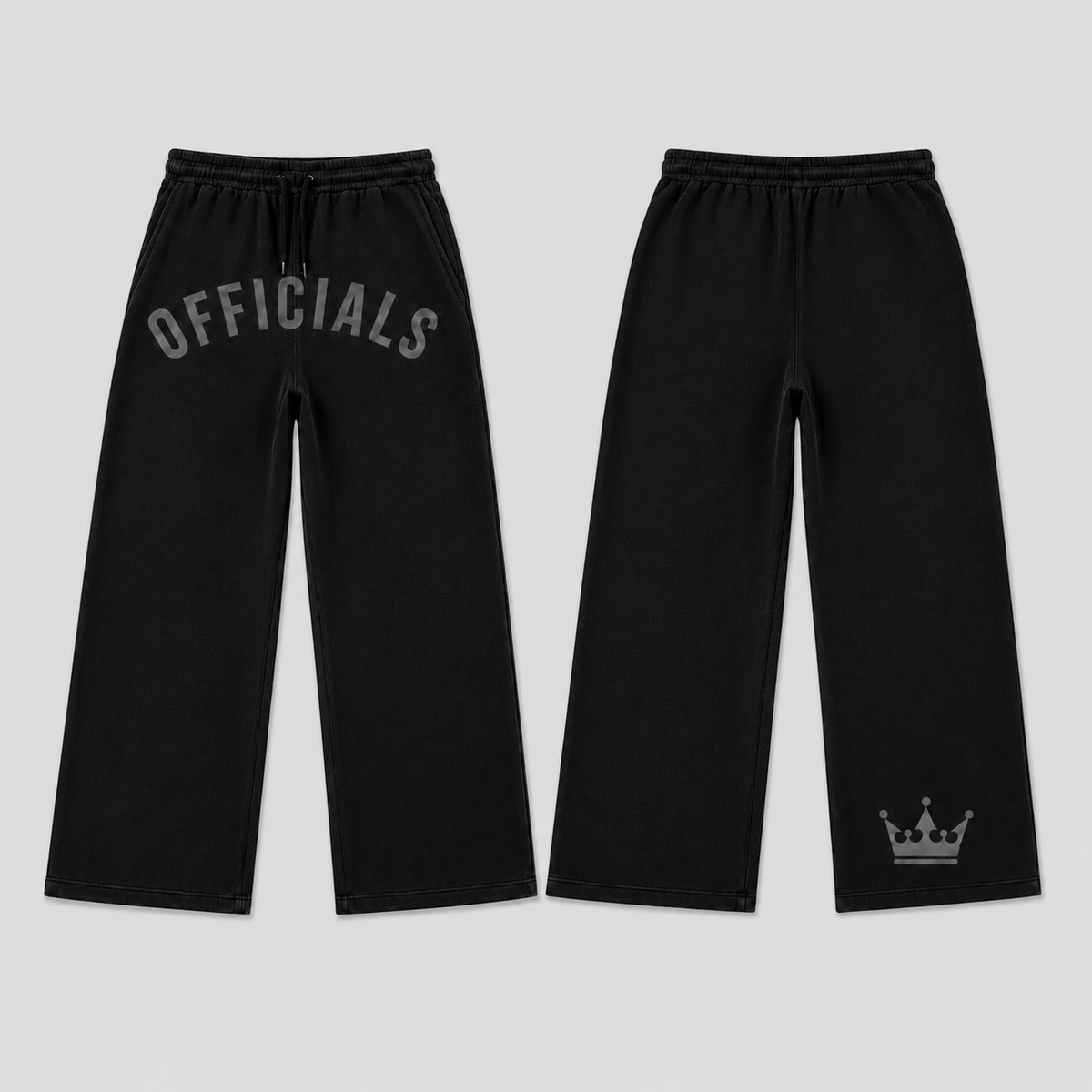 The Officials Quiet Standard - Wide Leg Sweatpants