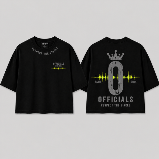The Officials One Pulse Tee | Crop Heavy Cotton