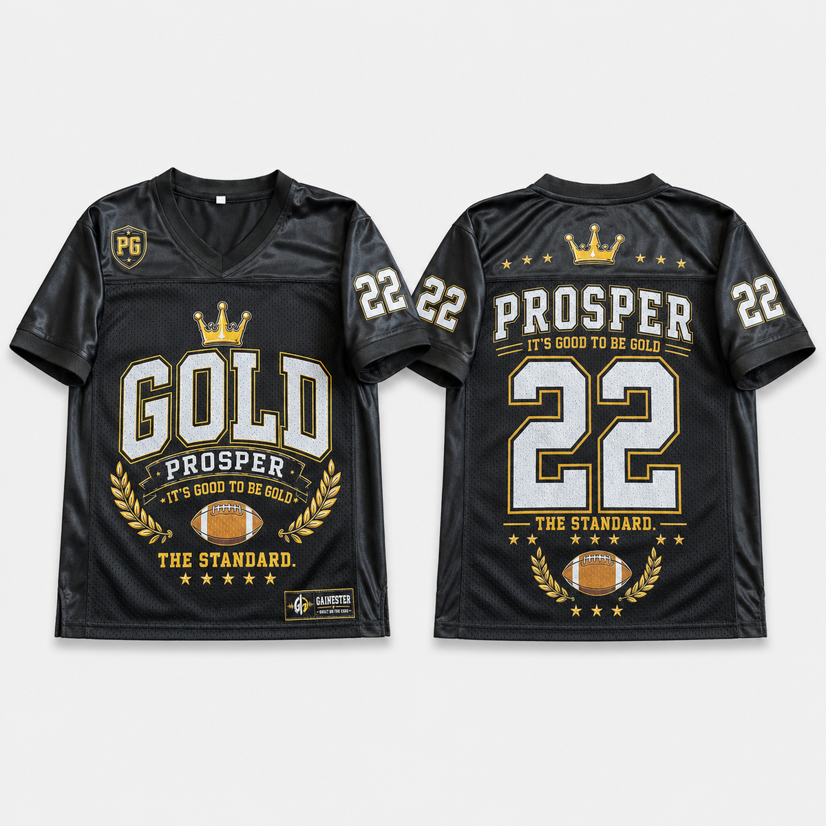 Prosper Gold - Custom Fan Jersey