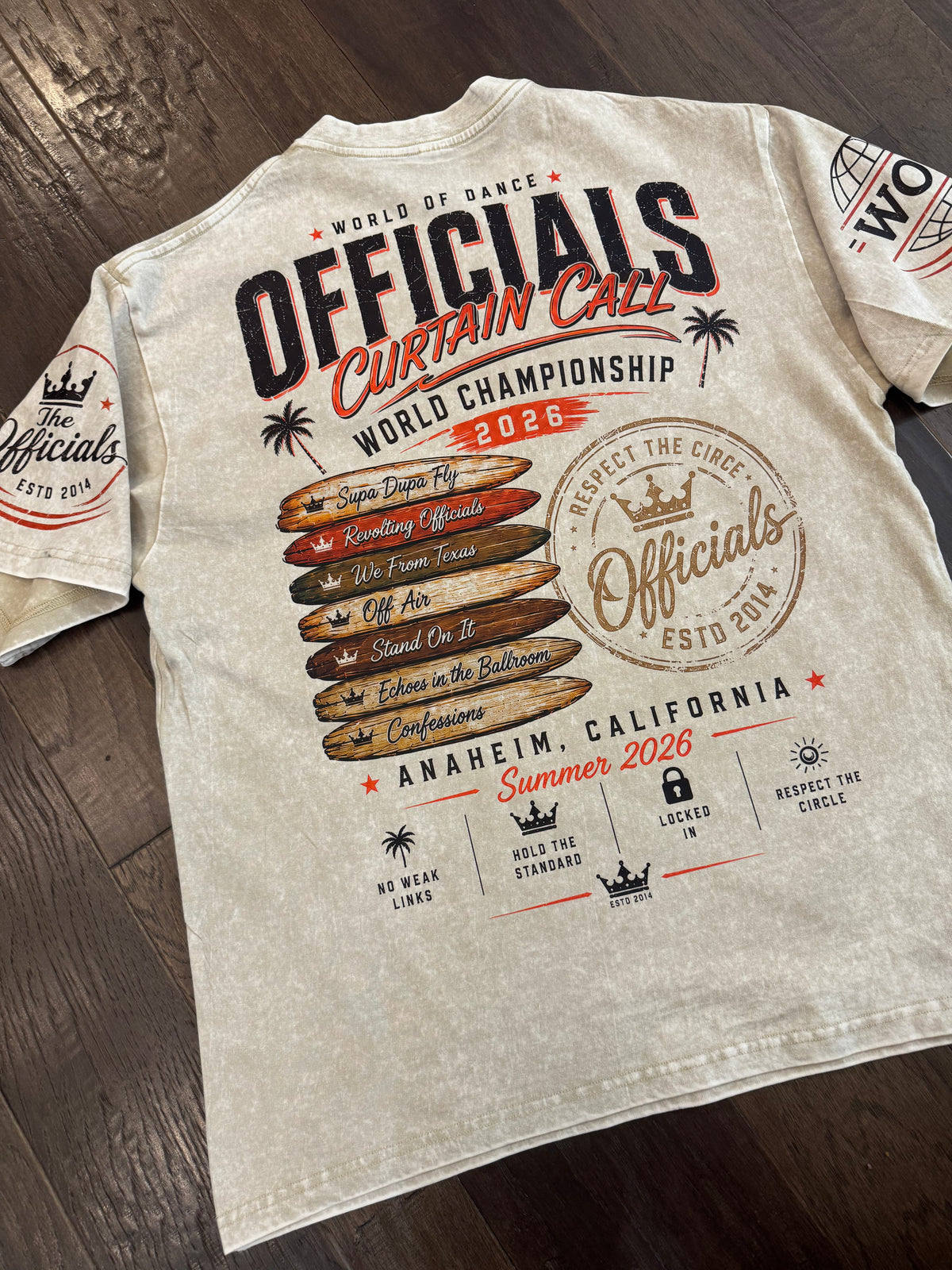 California Dreams Tee | Acid Washed