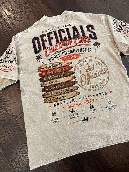 California Dreams Tee | Acid Washed