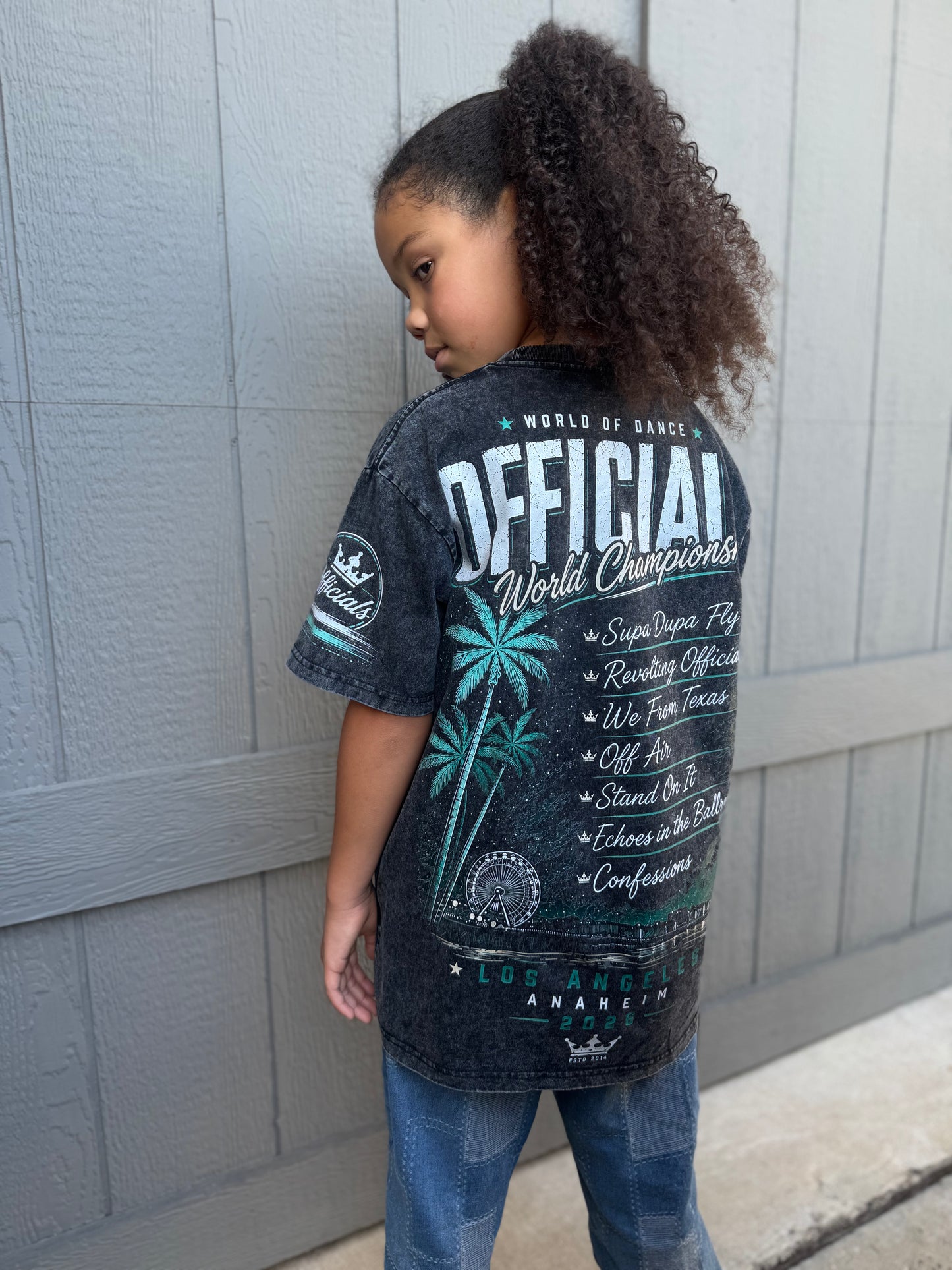 All Roads Lead West Tee | Acid Washed