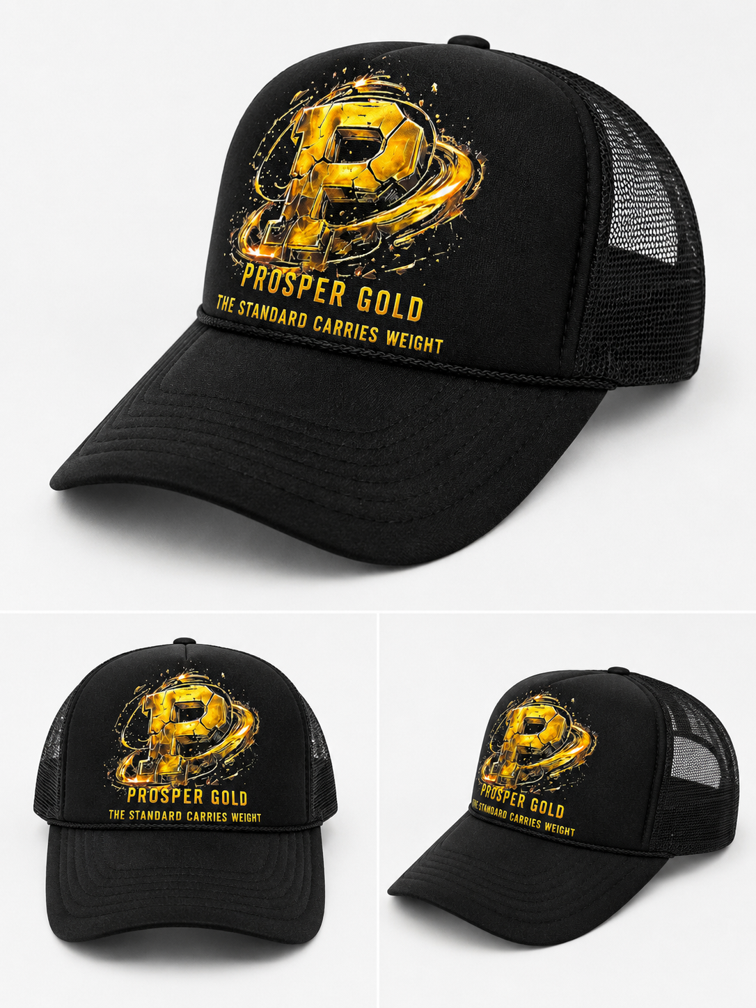 Prosper Gold - Heavy Is The Gold Foam Trucker Hat