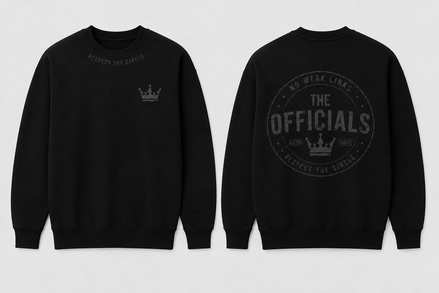 The Officials Quiet Standard Crewneck