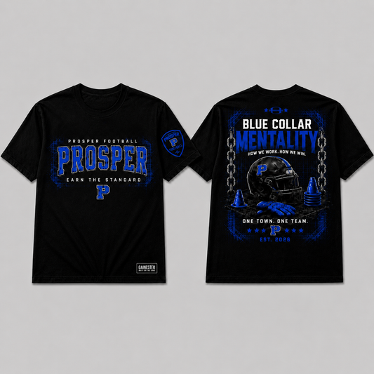 Prosper Blue - Blue Collar Mentality Tee