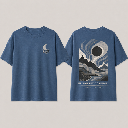 Mellom Hav & Himmel Tee v2 | Washed