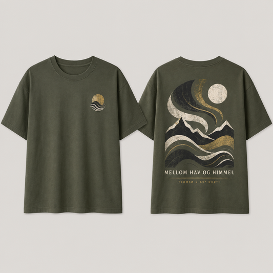 Mellom Himmel & Hav Tee | Washed