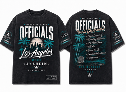 All Roads Lead West Tee | Acid Washed
